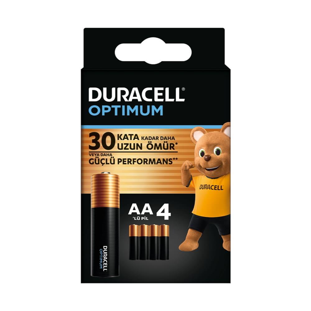 Duracell Optimum Kalem Pil 4'lü AA