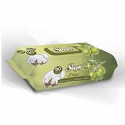 Sleepy Islak Havlu Doğal 90 Lı