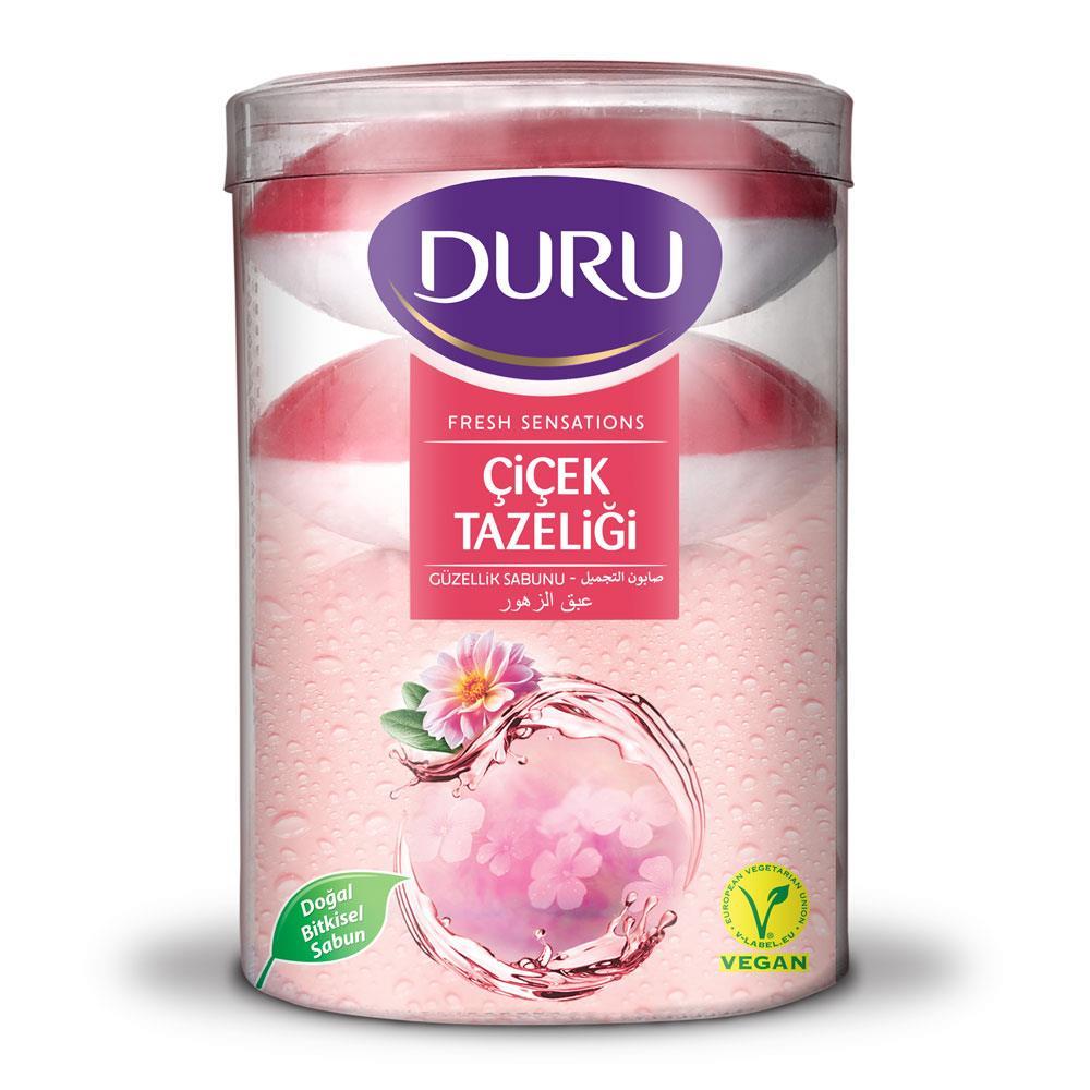 Duru Fresh Çiçek Tazeliği Sabun 4*100 Gr.