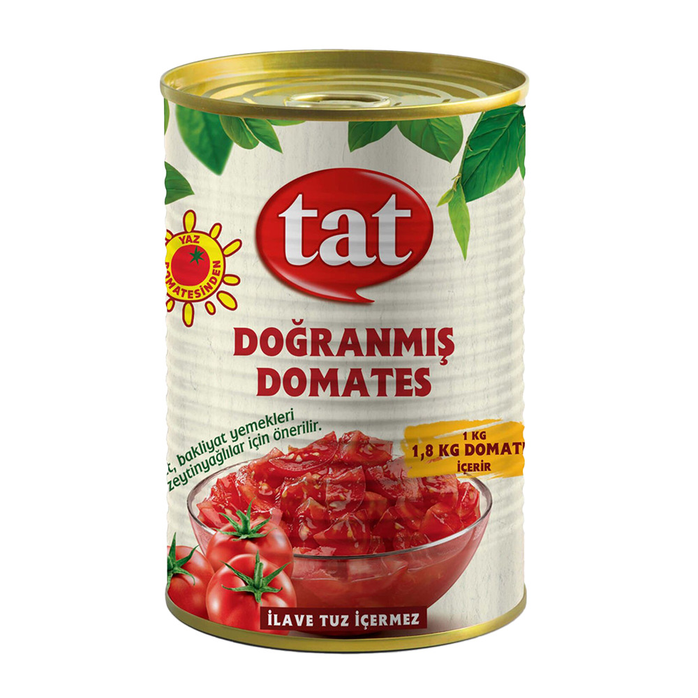 Tat Doğranmış Domates 400 Gr.