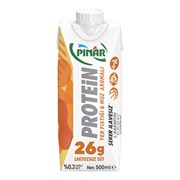 Pınar Protein Muzlu Yer Fıstıklı Süt 1/2 Lt 0,3 Yağlı