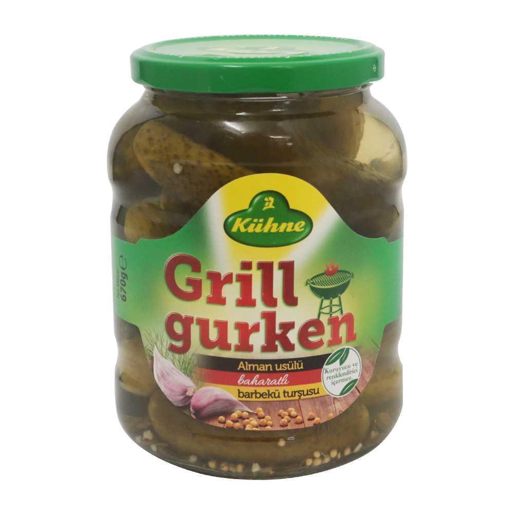 Kühne Grill Gurken Salatalık Turşusu 670Gr