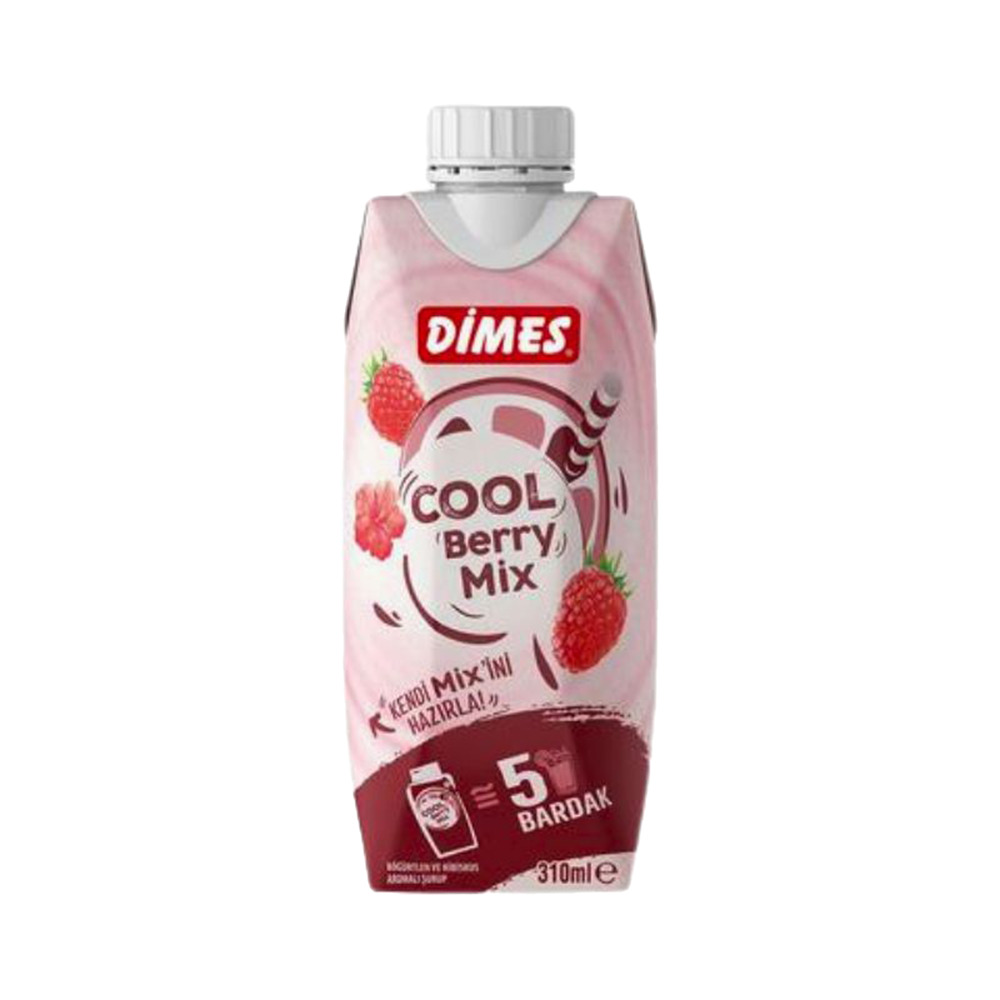 Dimes Cool Berry Özü 310 Ml Böğürtlen& Hibiskus