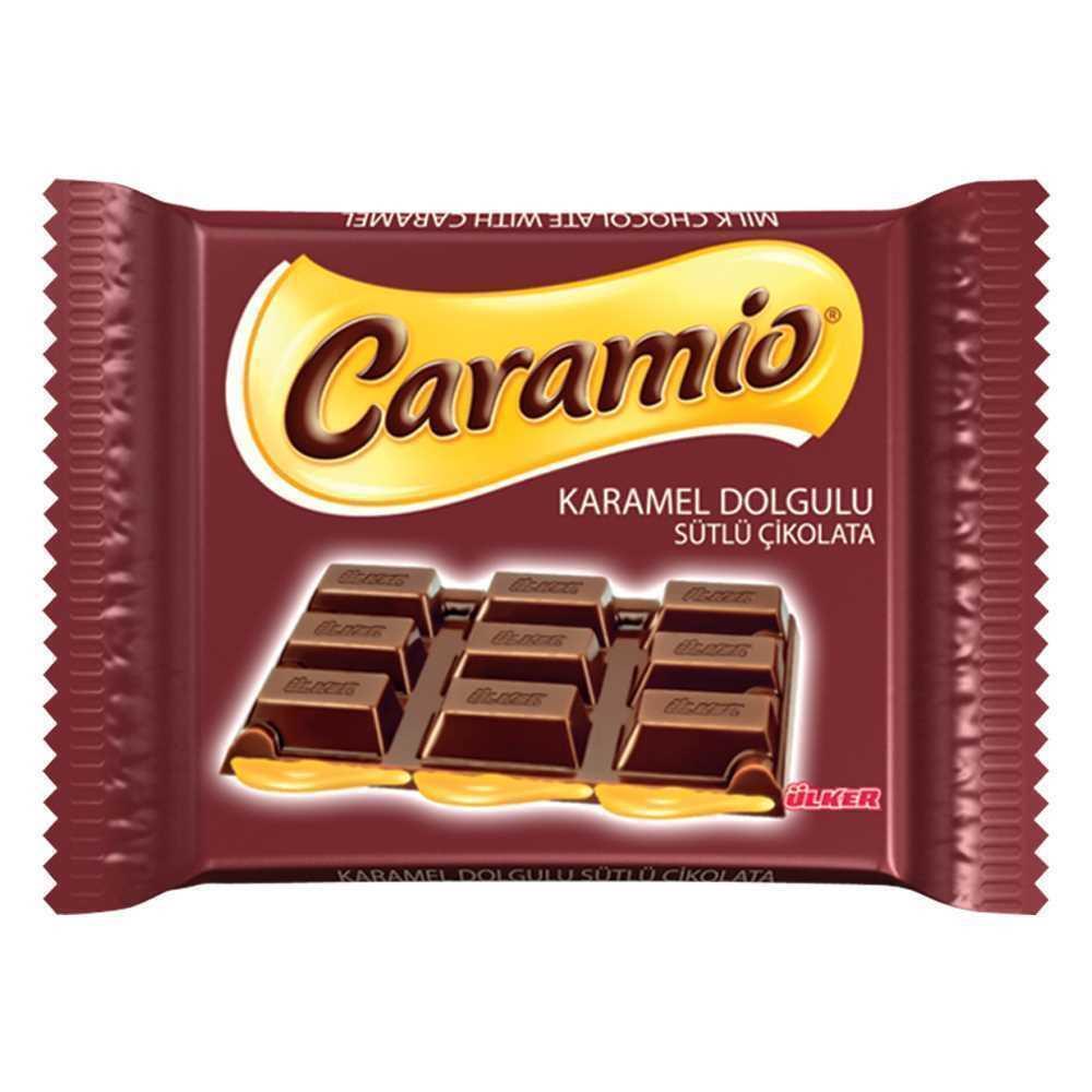 Ülker Caramio Karamel Dolgulu Sütlü Çikolata 60 Gr