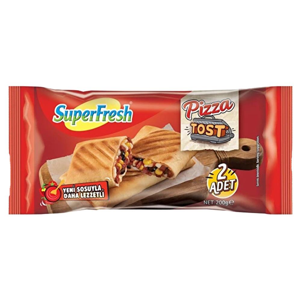 SuperFresh Pizza Tost 2 Lİ 200 Gr