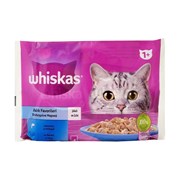 Whiskas Somonlu Kedi Yaş Maması 4x85Gr
