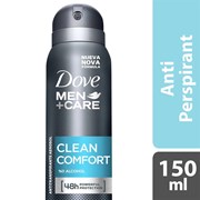 Dove Clean Comfort Men Deodorant 150 Ml**