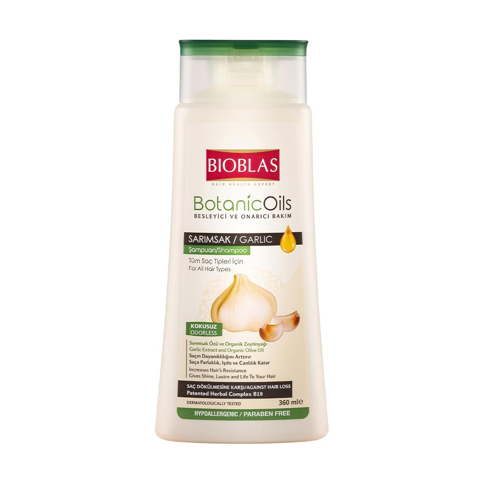 Bioblas Organic Oils Sarımsaklı Tüm Saç Tipleri İçin 360 Ml 