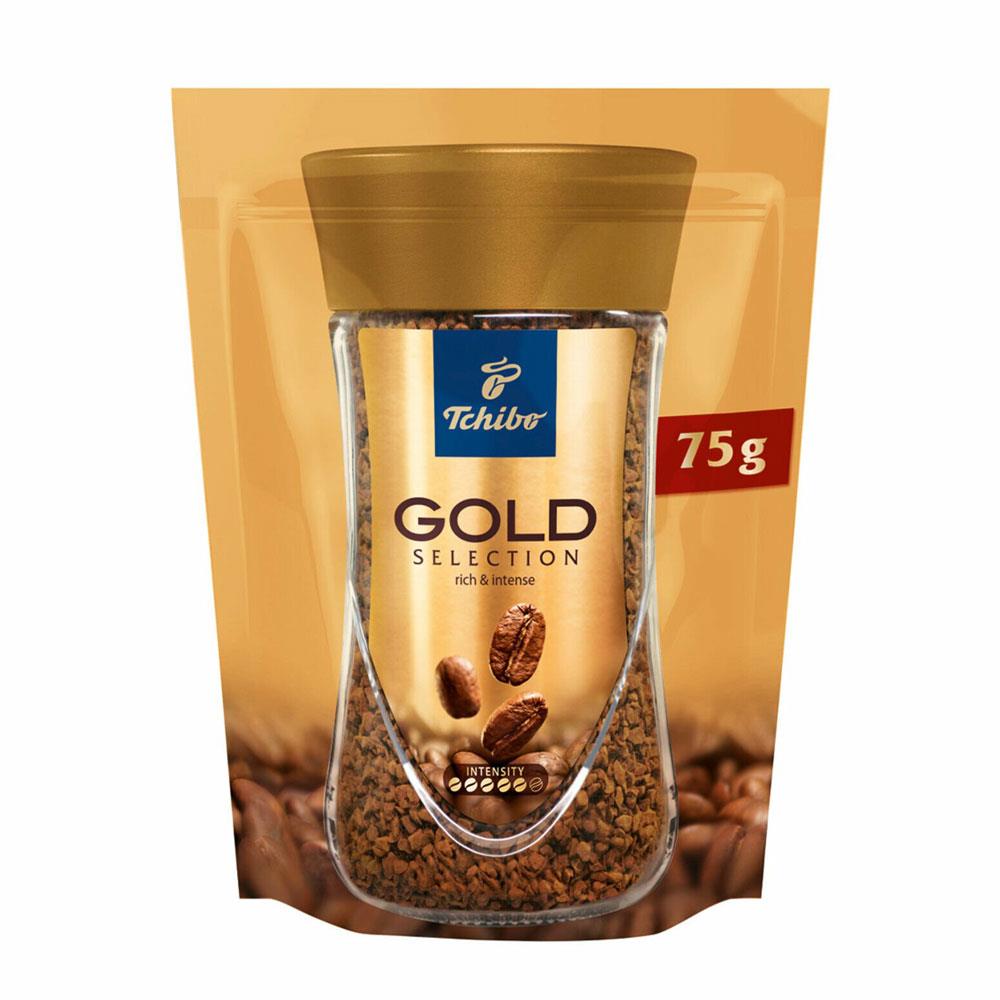 Tchibo Gold Selection Ekonomik Paket Çözünebilir Kahve 75 Gr