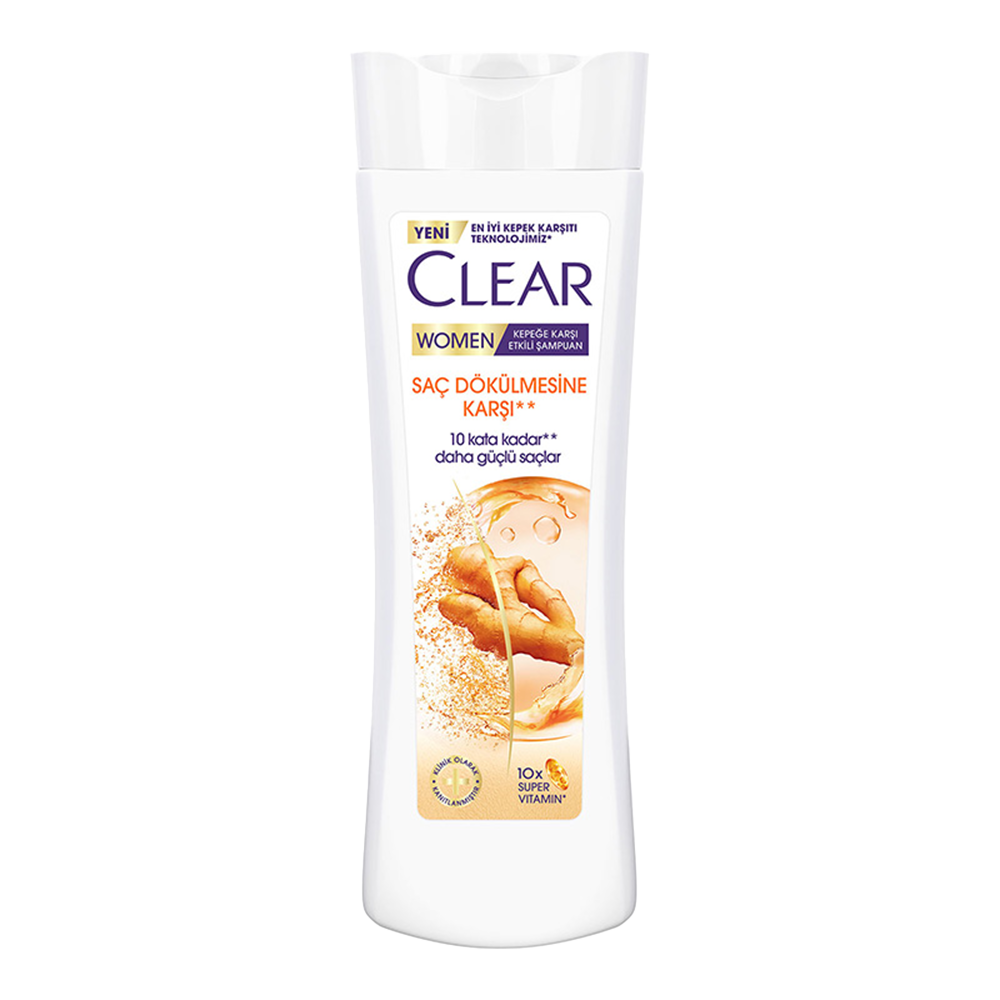 Clear Women Şampuan 350Ml Saç Dökülmelerine Karşı