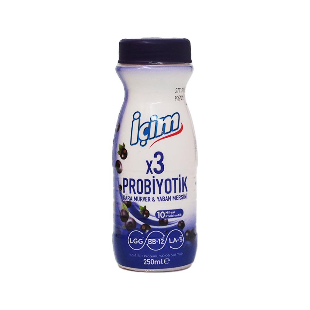 İçim Probiyotik İçecek 250Ml Kara Mürver Yaban Mersini