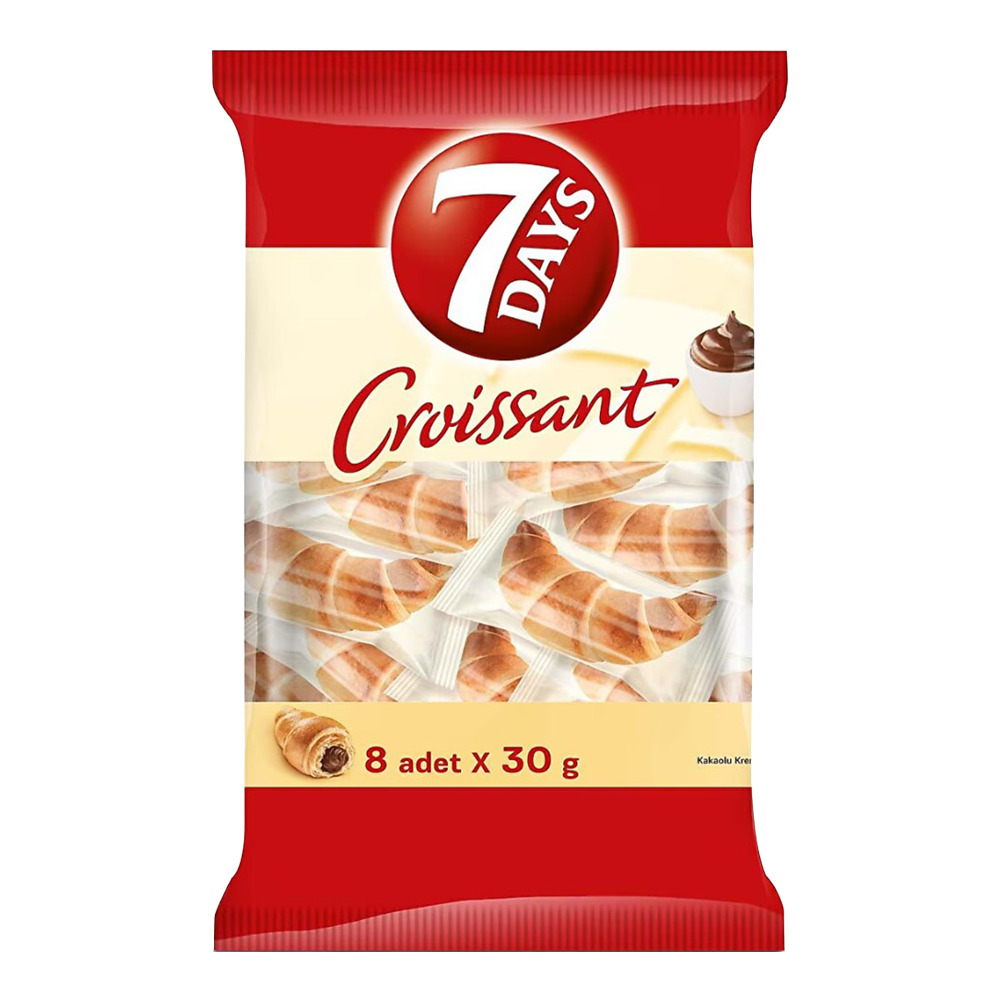 7 Days Kruvasan 240Gr Kakao Kremalı 