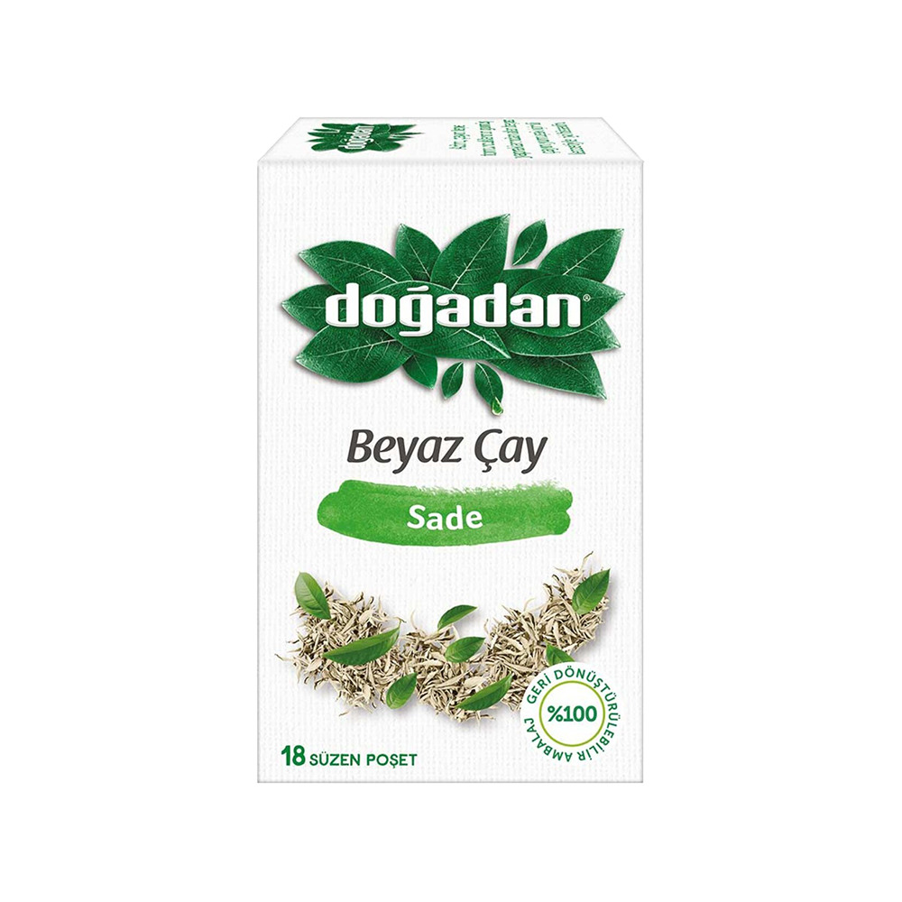 Dogadan Bitki Cay 18'li Beyaz**
