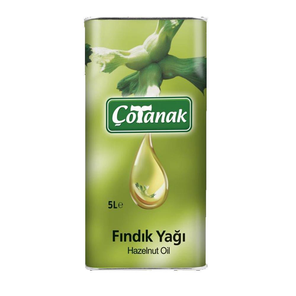 Çotanak Fındık Yağı 5 Lt Teneke