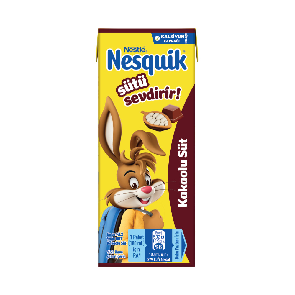 Nestle Nesquik Kakao Süt 180 Ml.