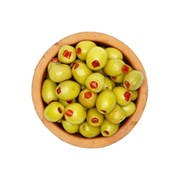 Namlı Yeşil Biber Dolgulu Zeytin Kg