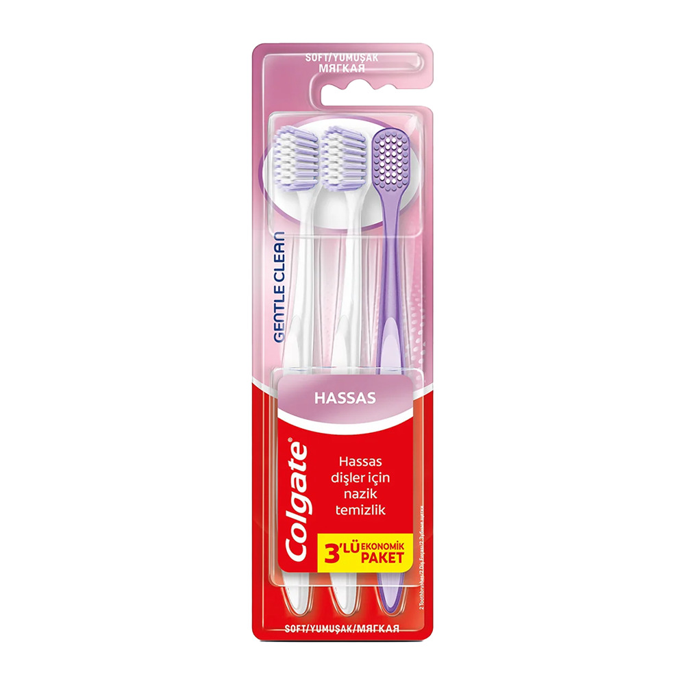 Colgate Diş Fırçası Gentle Clean 2+1' li
