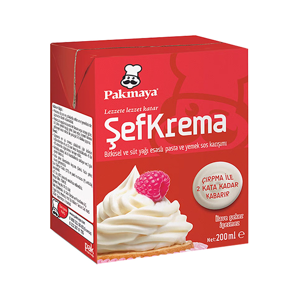 Pakmaya Şef Krema 200 Ml 