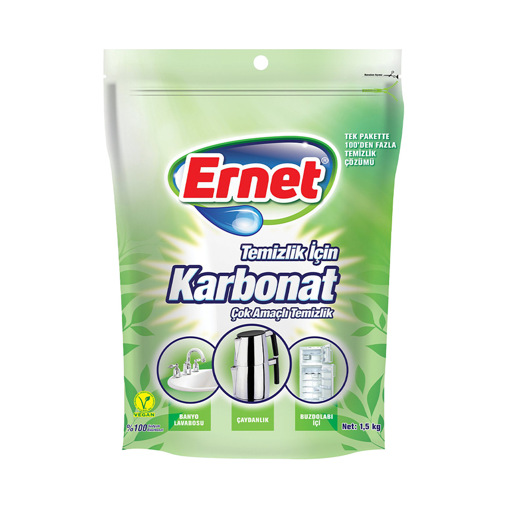 Ernet Çok Amaçlı Temizlik 1,5 Kg Karbonat 