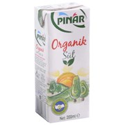 Pınar Organik Süt 200 Ml % 3 Yağlı