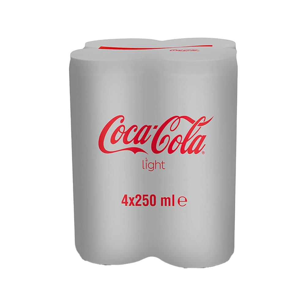 Coca Cola Light 4*250 Ml Kutu