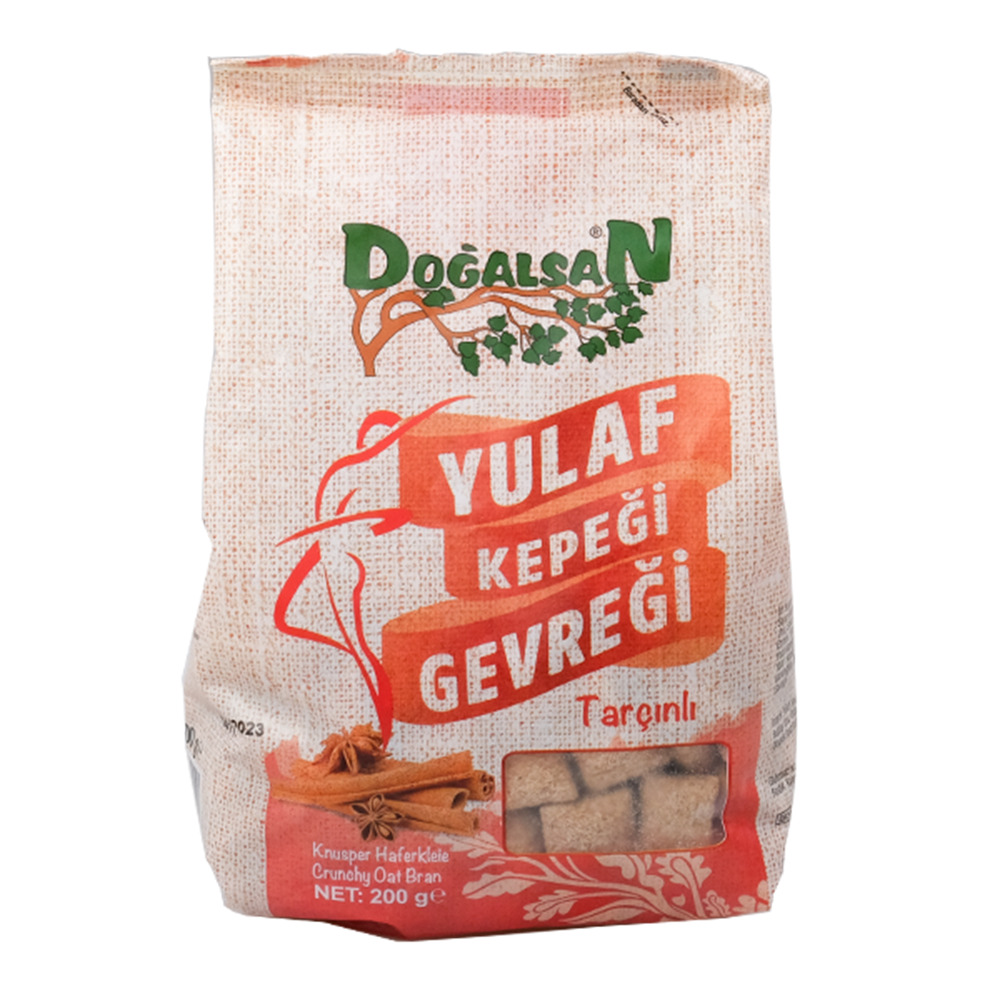 Doğalsan Yulaf Kepeği Gevreği Tarçınlı 200 Gr