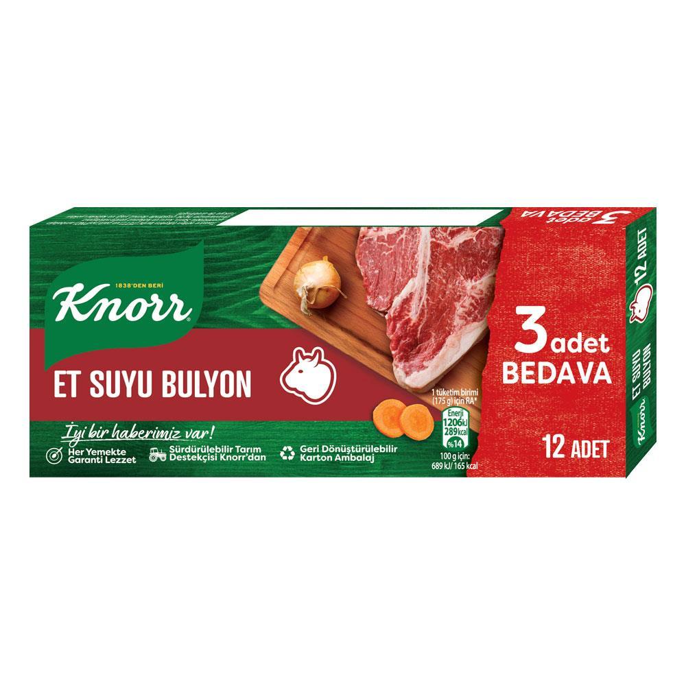 Knor Et Bulyon 12’li Tablet 120 Gr.