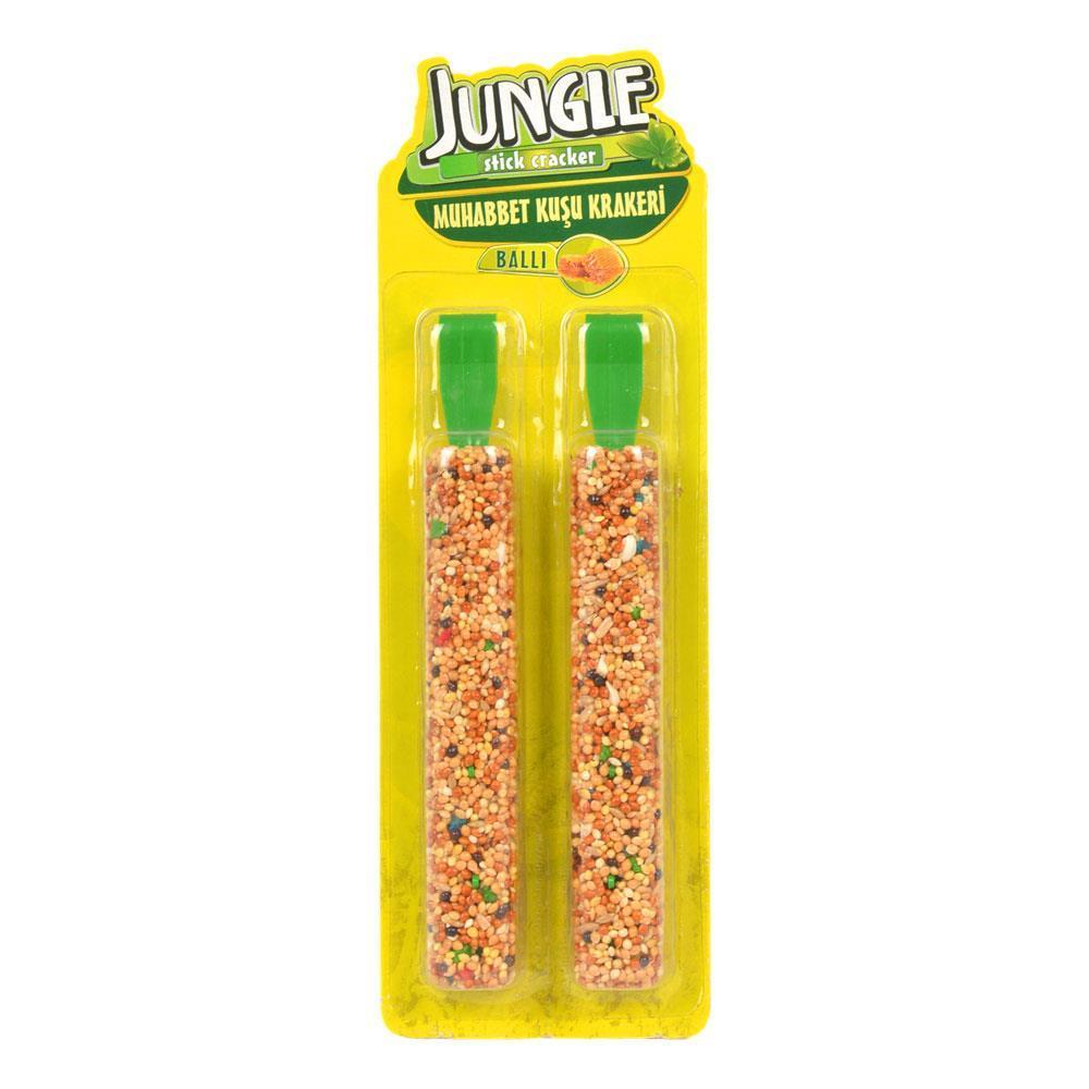 Jungle Muhabbet Kuşu Ballı Kraker 2'Lı Lux