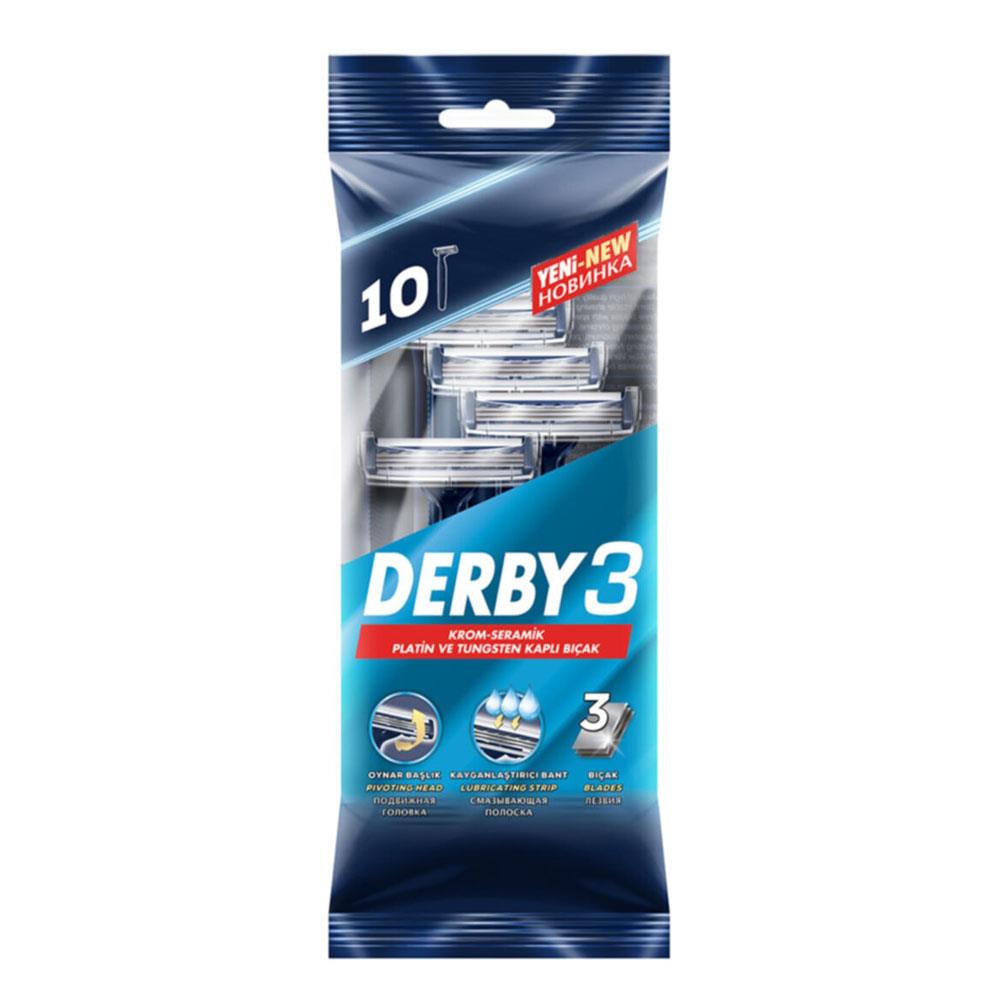 Derby 3 Klasik Bıçaklı 10’lu