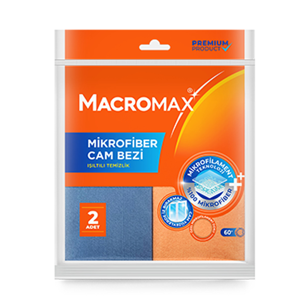 Macromax Mikrofiber Cam Bezi 2 Li