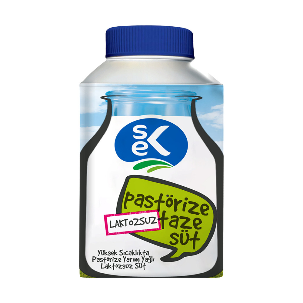 Sek Günlük Süt Laktozsuz 200 Ml