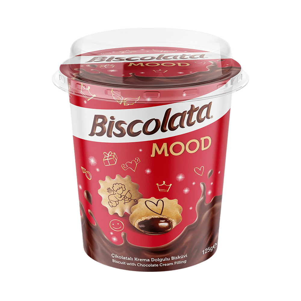 Şölen Biscolata Mood Çikolata Kremalı Bisküvi 125 Gr