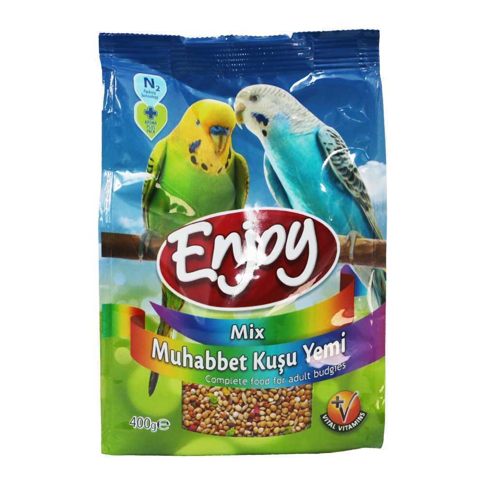 Enjoy Muhabebet Kuş Yemi 400 Gr Mix