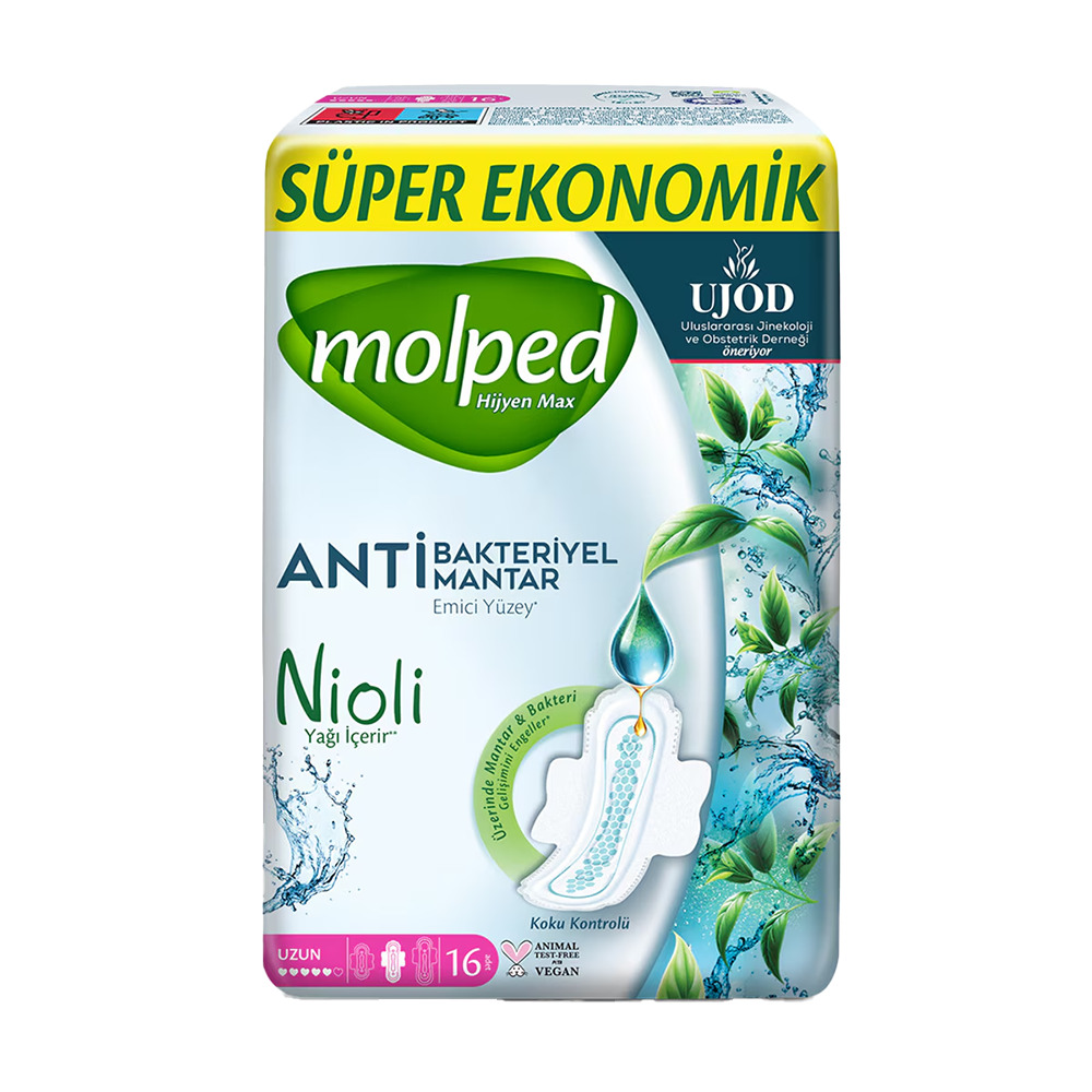 Molped Süper Ekonomik Paket Hijyen Max Uzun 16'lı
