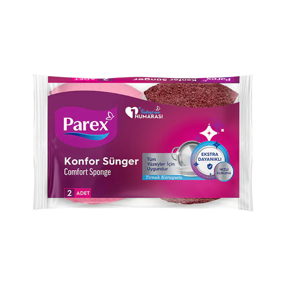 Parex Mega Comfort Tırnak Koruyucu Sünger 2’li