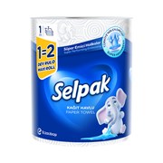 Selpak Havlu Dev Rulo Tekli