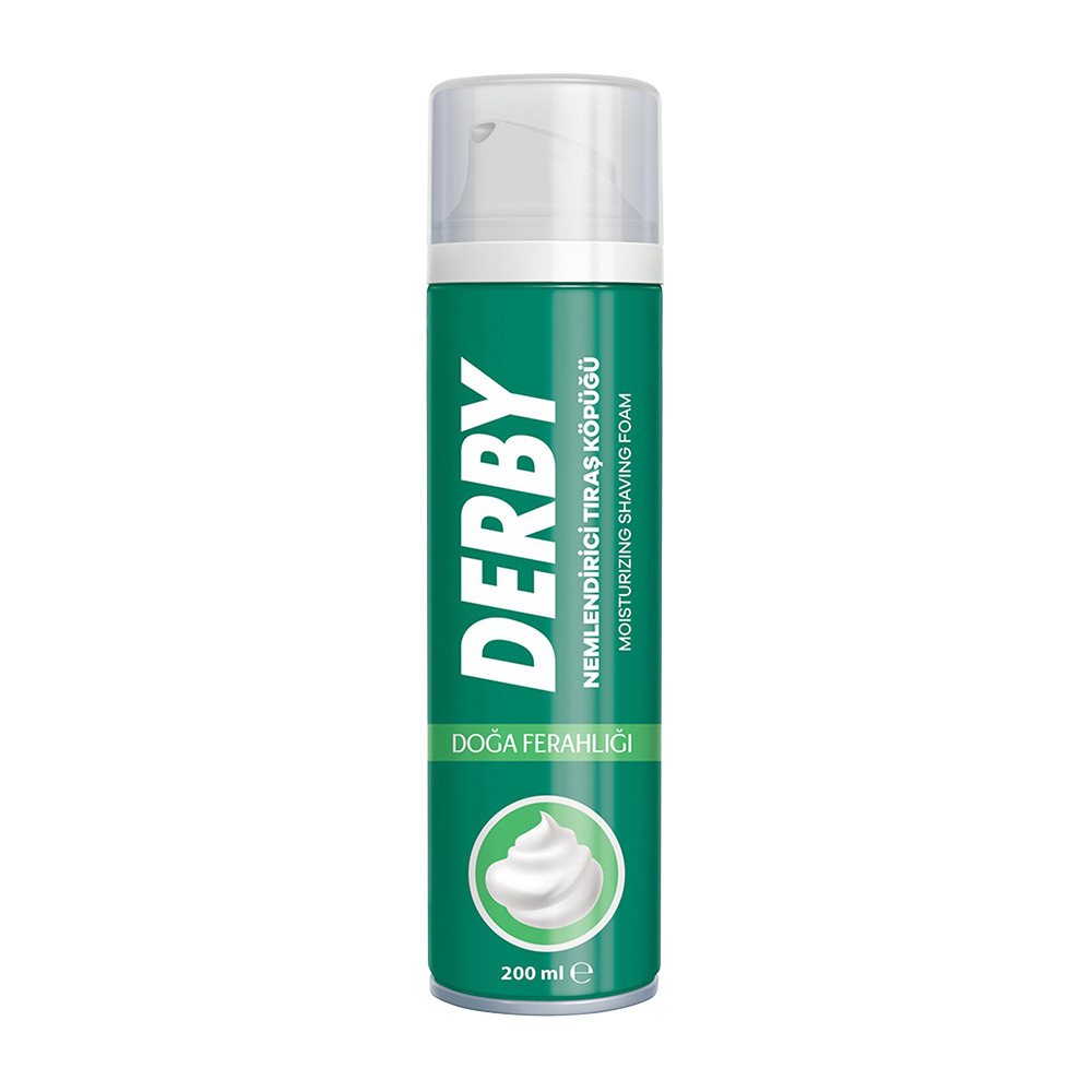 Derby Nemlendirici Traş Köpüğü Doğal Ferahlığı 200 Ml