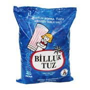 Billur Tuz İyotlu Sofra Tuzu 3 Kg
