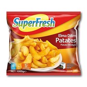SuperFresh Elma Dilimli Patates 1 Kg.