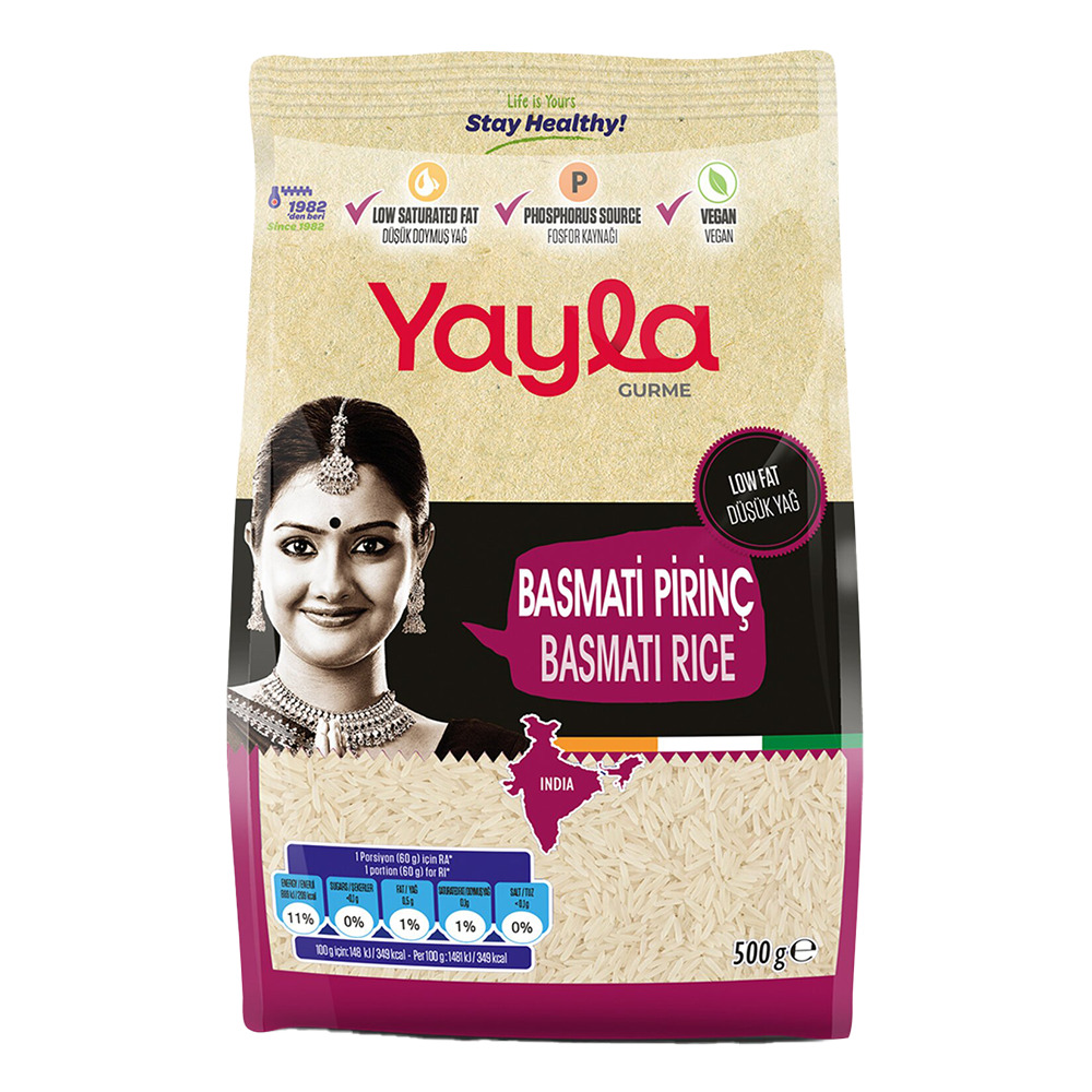 Yayla Basmati Pirinç 500Gr