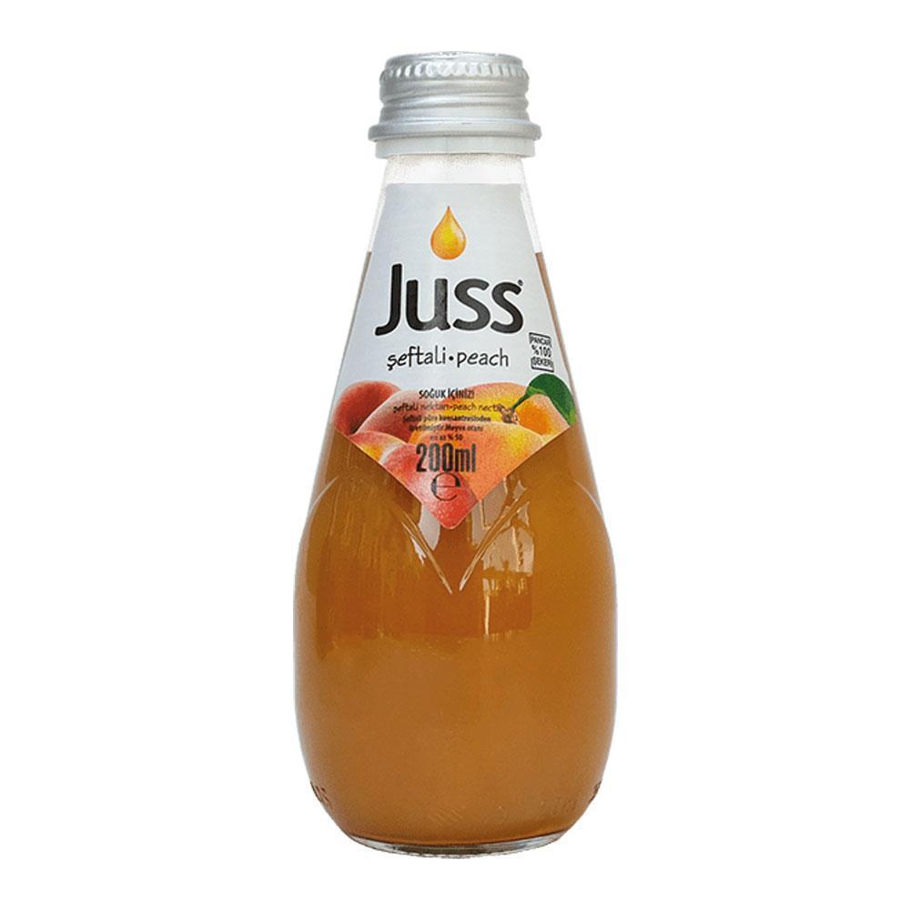 Juss Şeftali Meyve Suyu Cam 200 Ml 