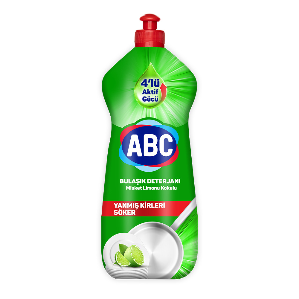 Abc Bulaşık Deterjanı Misket Limonu Kokulu 1370 Gr