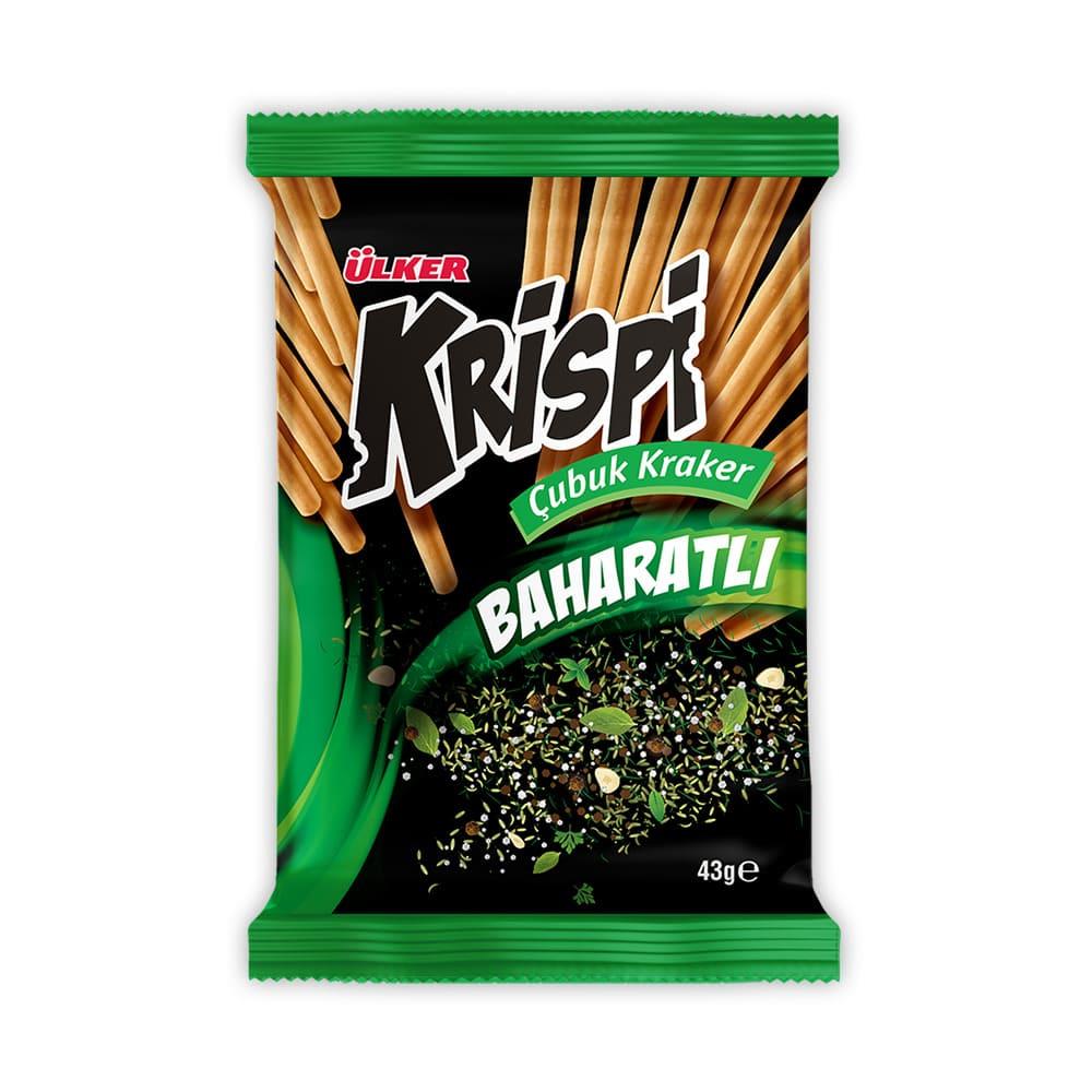 Ülker Krispi Çubuk Kraker Baharat 43 Gr