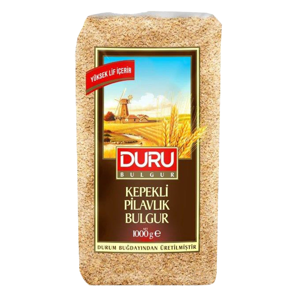 Duru Kepekli Pilavlık Bulgur 1Kg