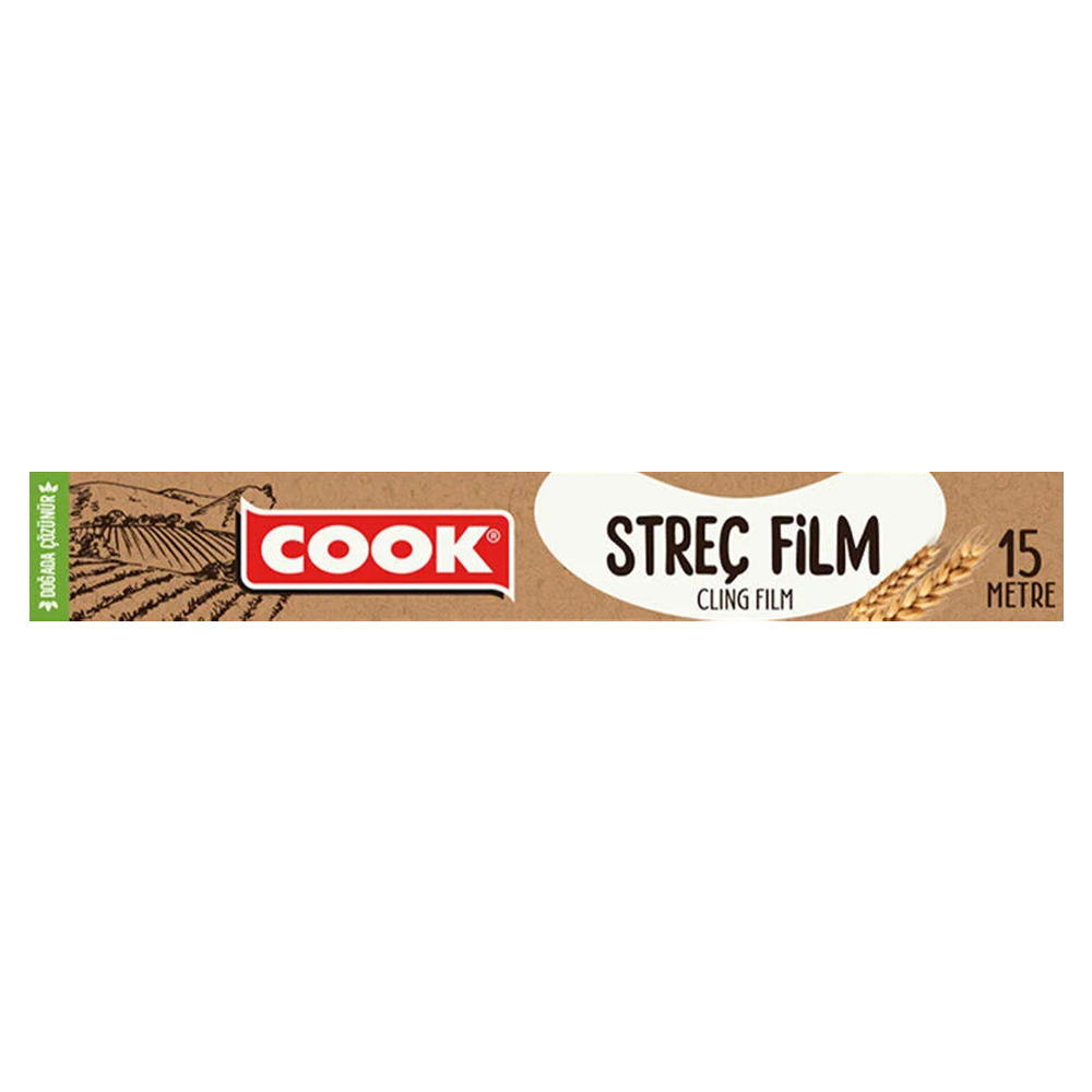 Cook Streç Film Doğada Çözünür 15 Mt