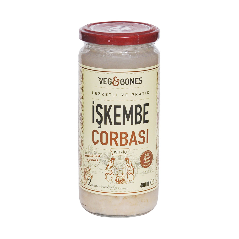 Veg& Bones İşkembe Çorbası 480Ml Cam
