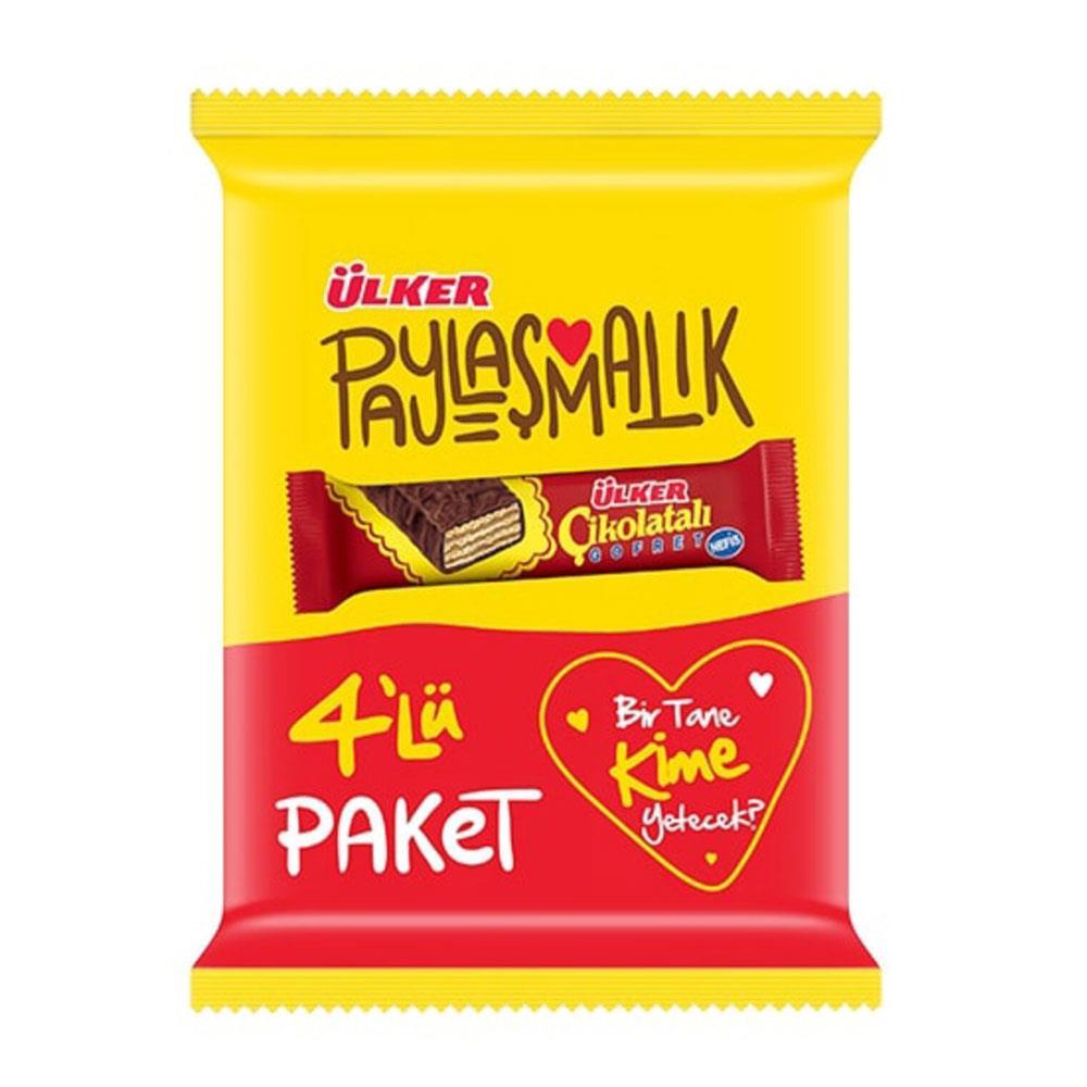 Ülker Çikolatalı Gofret 4*36 Gr