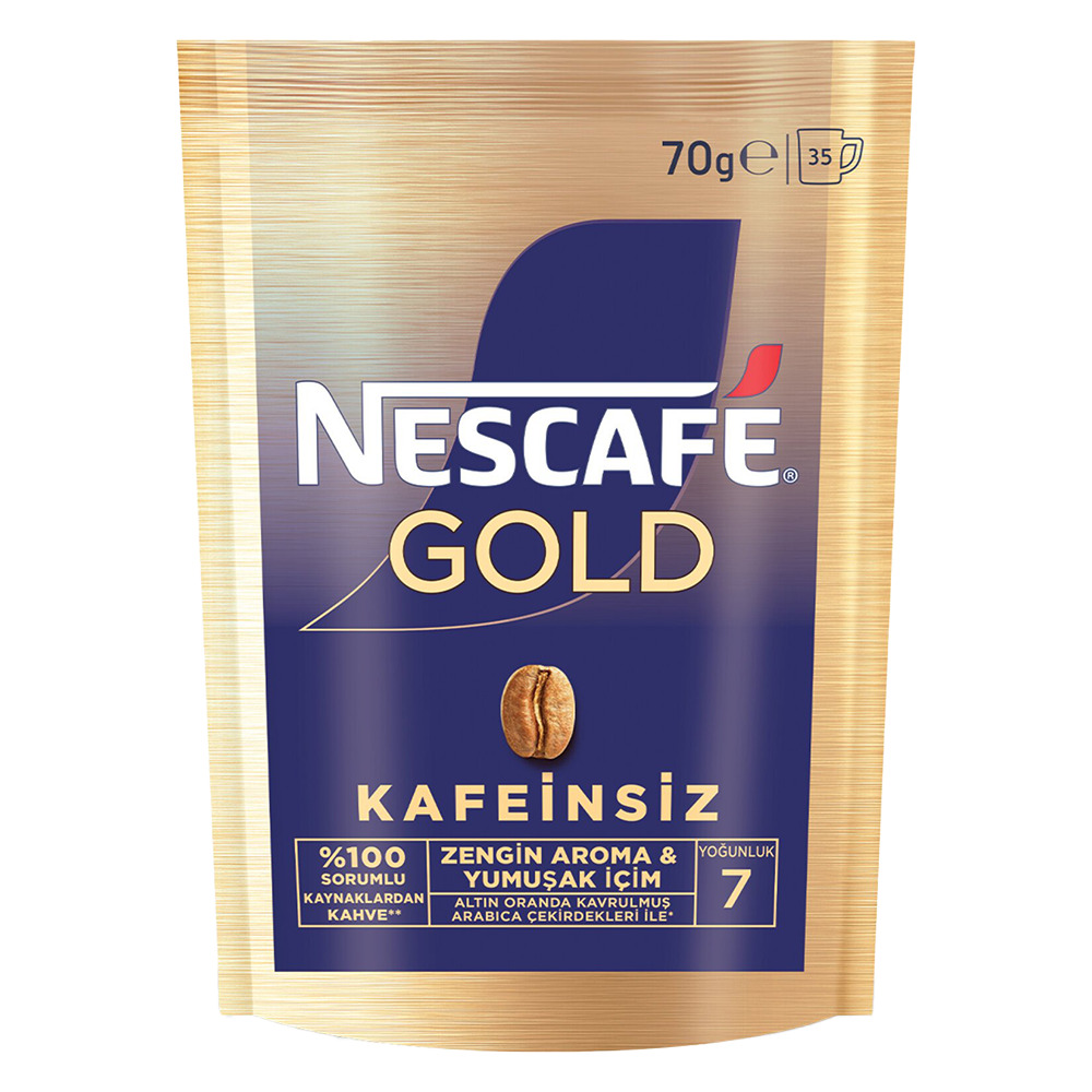 Nescafe Gold Kafeinsiz 70Gr