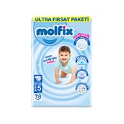 Molfix Çocuk Bezi 78 Li No:5 11-18 Kg Ultra Fırsat Paketi
