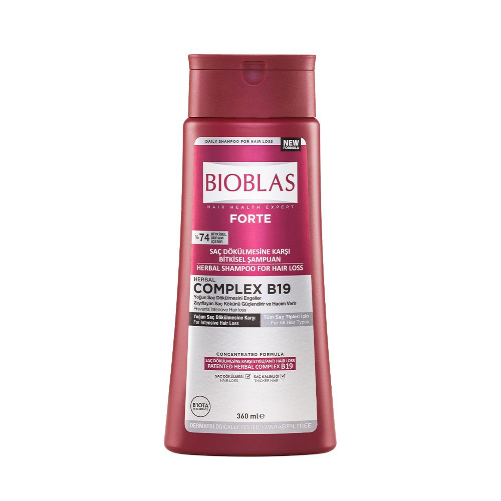 Bioblas Forte Saç Dökülmesine Karşı Bitkisel Şampuan 360 Ml 